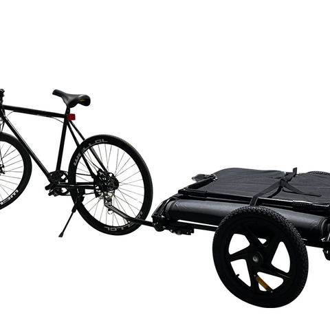 bike trailer tent ready to go 2