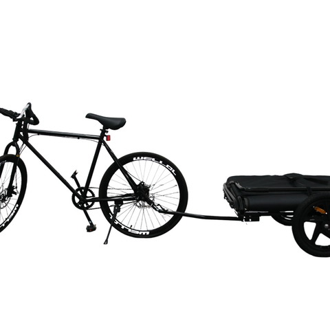 bike trailer tent with bike
